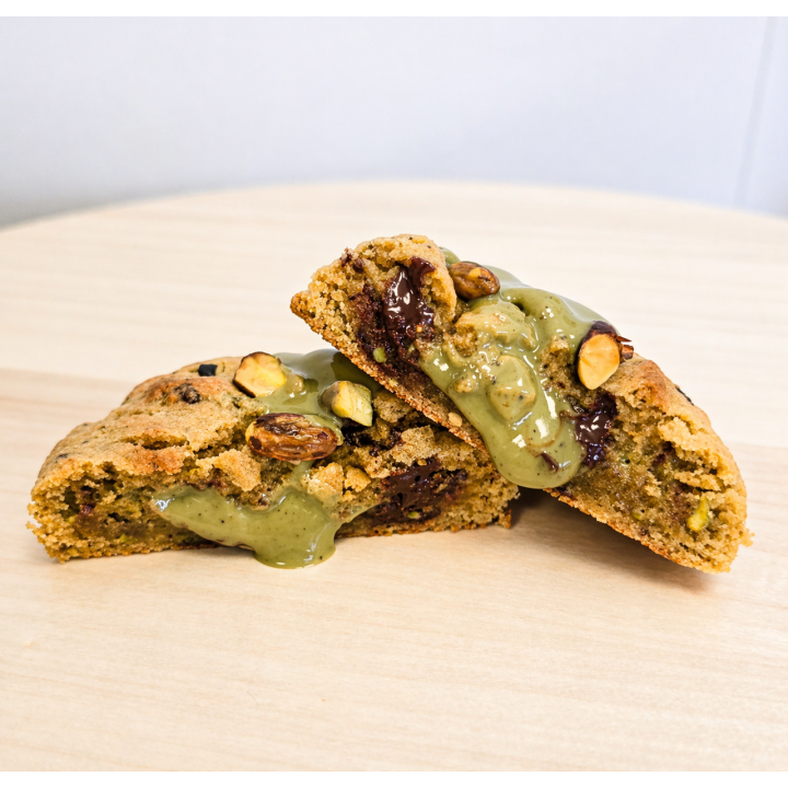 Cookie Pistache Coeur Coulant