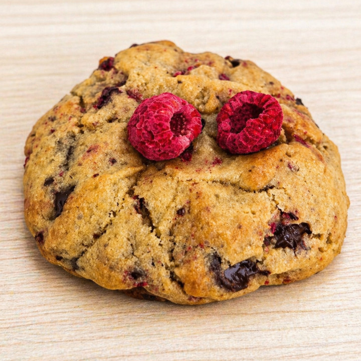 Cookie Coeur Coulant Framboise